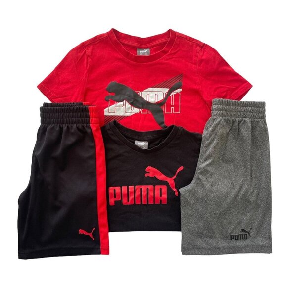 Puma tee & shorts bundle - Picture 1 of 4